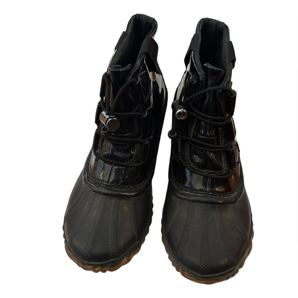 Sorel NL2209 Out N About III Rain Duck Leather Booties Boots - Picture 6 of 9